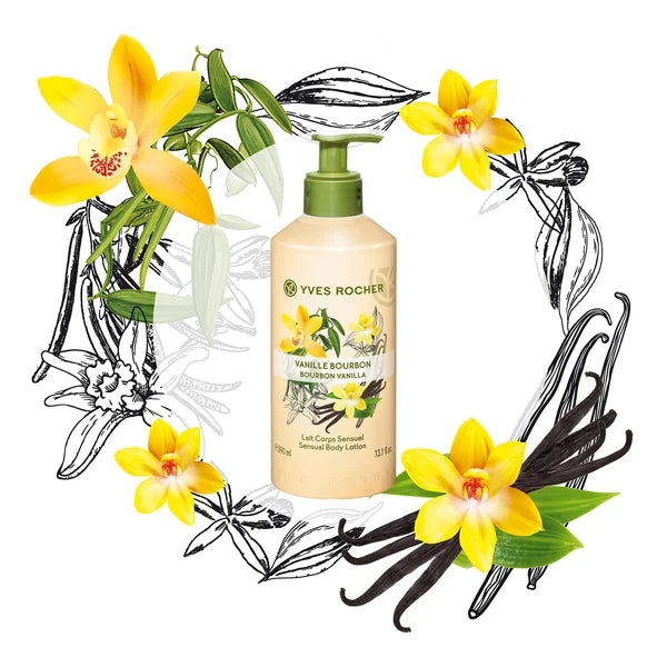 Yves Rocher Sensual Body Lotion Bourbon Vanilla